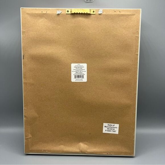 Target Threshold 2 Piece Indigo Apple Branch Watercolor Framed Prints - Picture 4 of 8